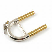 Bach Stradivarius C Trumpet Tuning Slide Assembly, Rounded, 25H, Large Bore Silver Plated