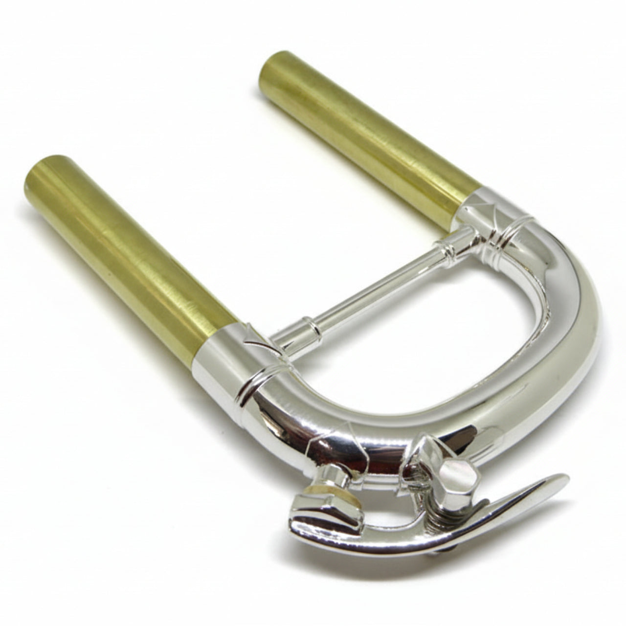 Bach Stradivarius C Trumpet Tuning Slide Assembly, Fits 25M Leadpipes, Silver Plated C190SL229