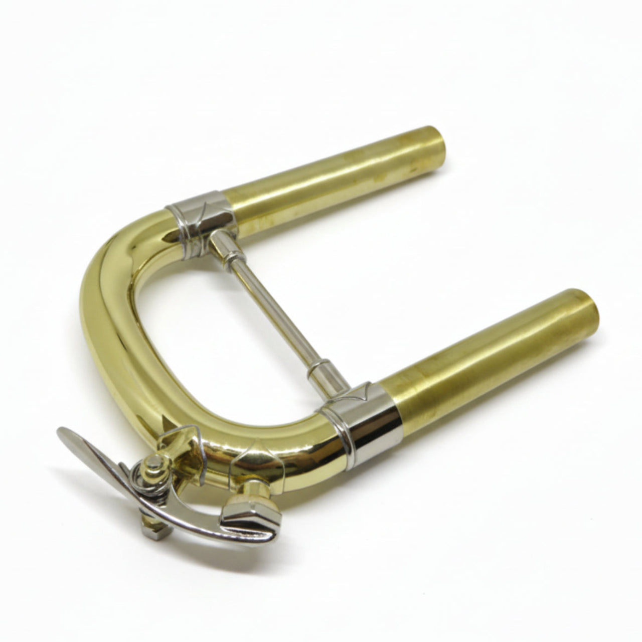 Bach Stradivarius C Trumpet Tuning Slide Assembly, Fits 25M Leadpipes, Lacquer C190SL229