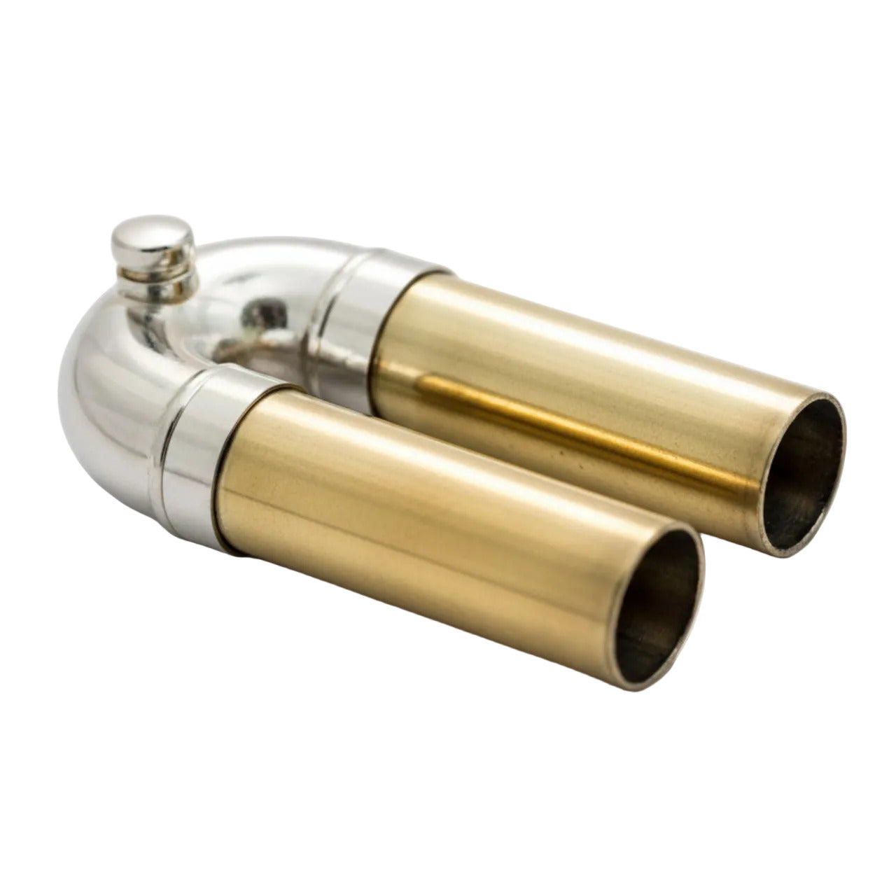 Bach Bb Trumpet 3rd Slide Assembly, Standard, Large Bore (Silver ...