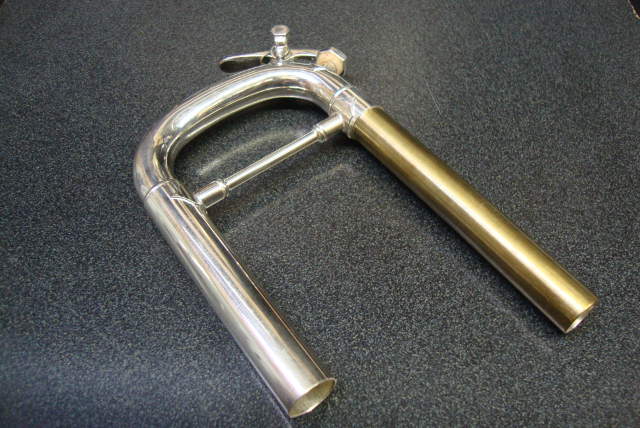 Bach Bb Stradivarius LR180L Reverse Tuning Slide Assembly, Silver Plated