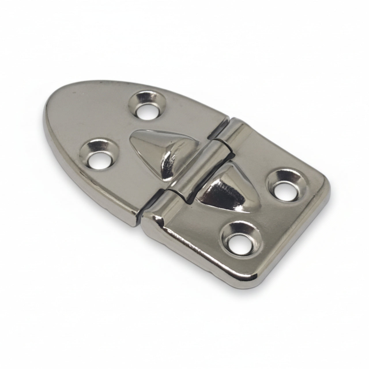 Case Hinge for Wooden Cases 2 in. Tall x 1-1/8 in. Wide Nickel Plated