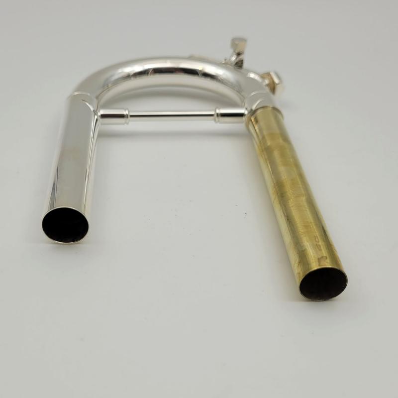 Conn/King Sousaphone Lower 3rd Slide Assembly, Silver Plated