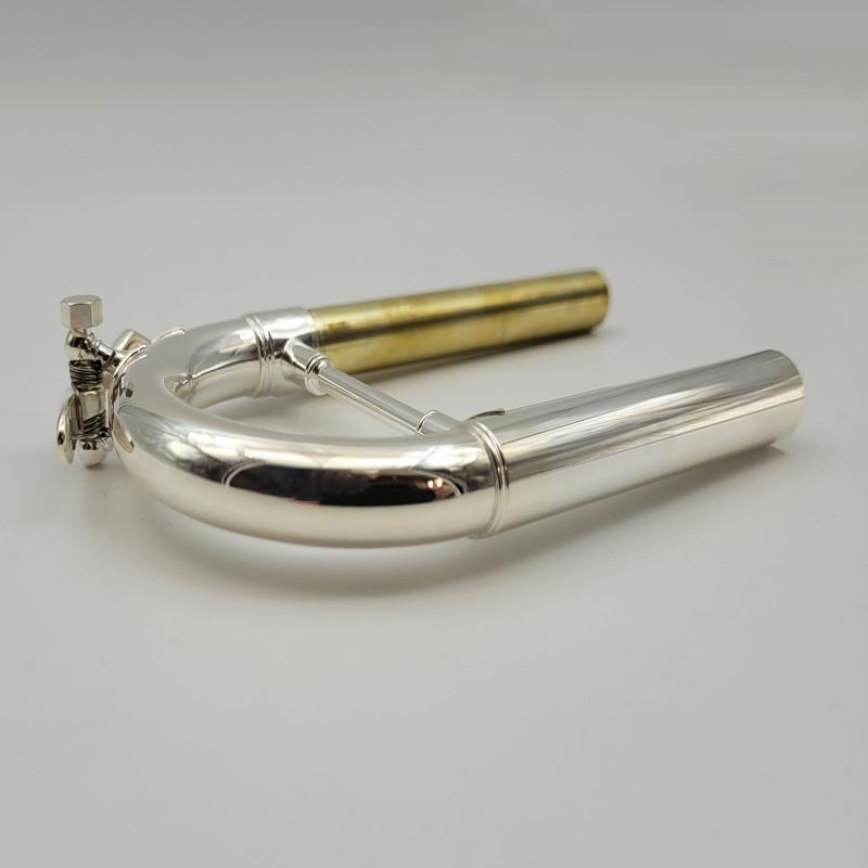 Conn/King Sousaphone Lower 3rd Slide Assembly, Silver Plated
