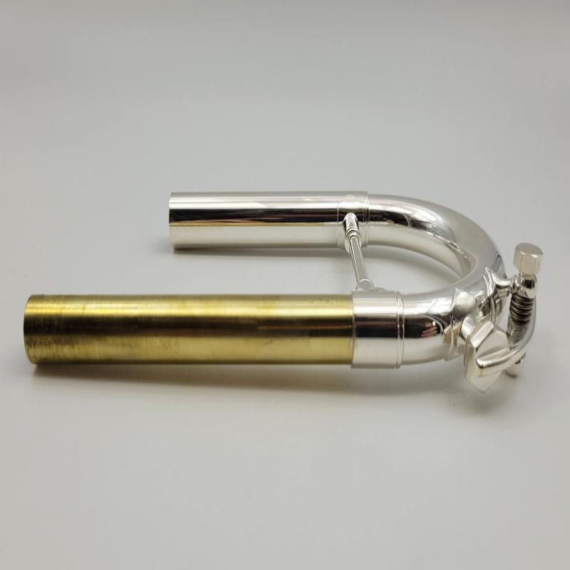 Conn/King Sousaphone Lower 3rd Slide Assembly, Silver Plated