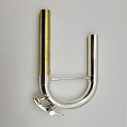Conn/King Sousaphone Lower 3rd Slide Assembly, Silver Plated
