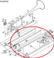 Yamaha Trombone Outside Slide Assembly YSL354