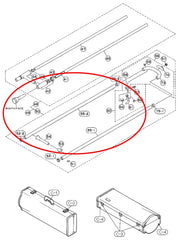 Yamaha Trombone Lower Outside Slide Tube D0442161
