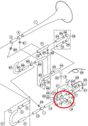 Yamaha Trombone F Rotor Valve Assembly SL356R