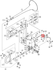 Yamaha Trombone Lever Connection Screw Spring YBL630G