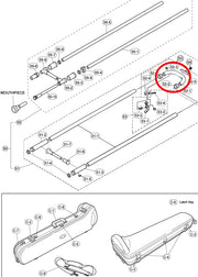 Yamaha Trombone Outside Slide Crook SL881, SL882U