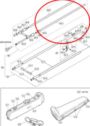 Yamaha Trombone Upper Inside Slide YSL882OR