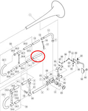 Yamaha Trombone F Connection Tube Buffing YSL882OR