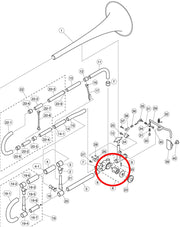 Yamaha Trombone F Rotory Valve Assembly YSL882OR