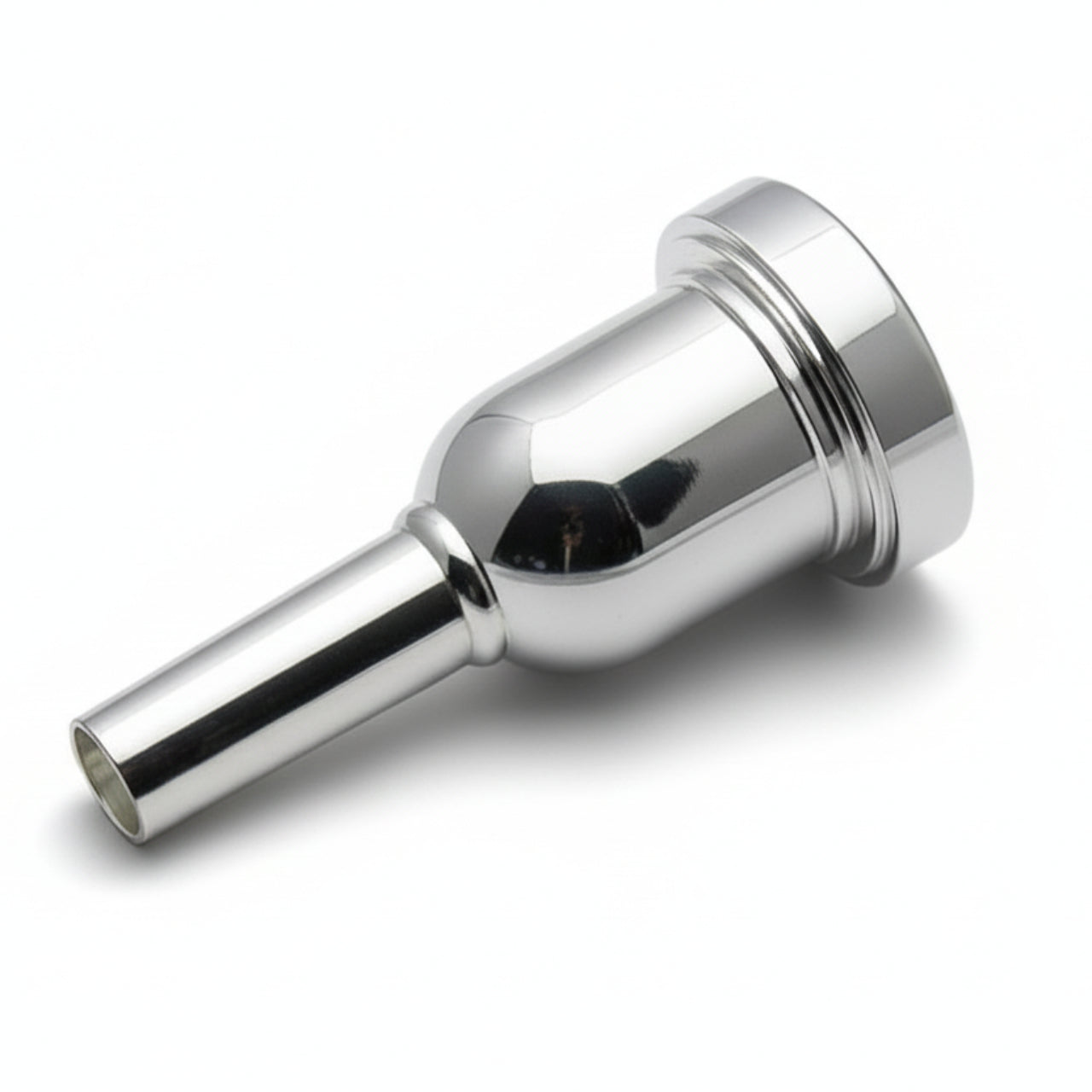 denis wick trombone mouthpiece, heavytop with large shank, silver