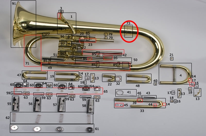 Bach/Conn/King Euphonium Bell Ring