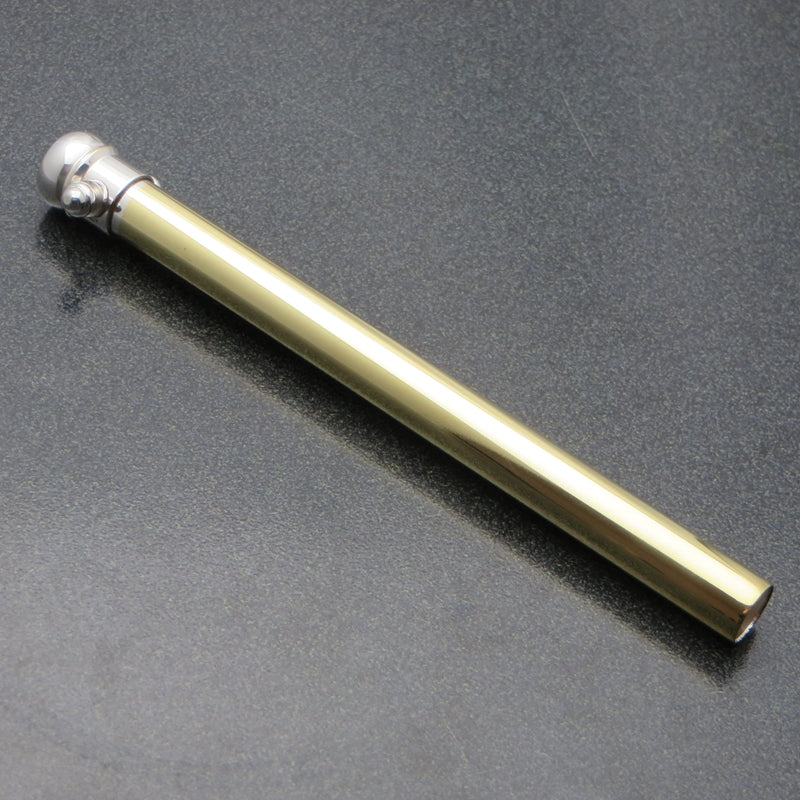 C.G. Conn Flugelhorn Mouthpipe Tuning Bit/Leadpipe, Silver Plated
