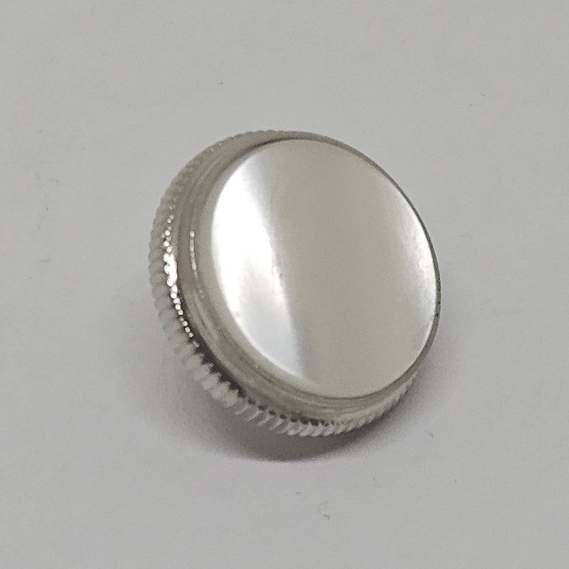 Getzen Trumpet Finger Button (1), Nickel
