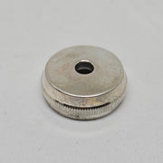 Getzen Flugelhorn Bottom Valve Cap (1) Silver Plated