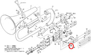 Yamaha Euphonium Lyre Holder EP201S(2) VAU46600