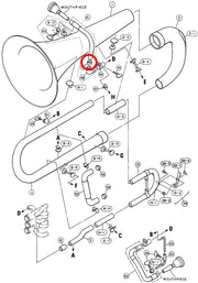 Yamaha Euphonium Mouthpipe Ferrule EP201MS