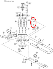 Yamaha Euphonium 3rd Valve Auxiliary Crook EP211