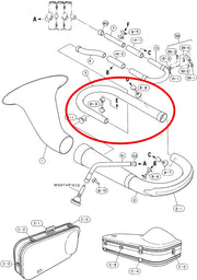 Yamaha Euphonium Branch Assembly YEP211S