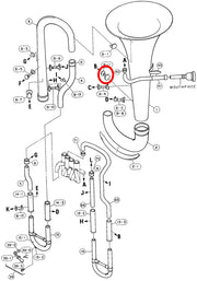 Yamaha Euphonium Bell to 4th Valve Outside Slide Brace