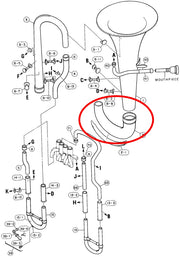 Yamaha Euphonium Bow Assembly EP321