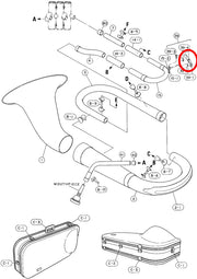 Yamaha Euphonium/Tuba Tuning Slide Water Key EP321(2)