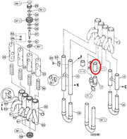 Yamaha Euphonium 2nd Valve Outside Slide Long EP321(2)