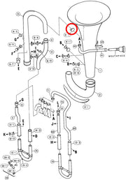 Yamaha Euphonium Bell to Branch Brace EP321S