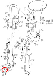 Yamaha Euphonium/Tuba Water Key EP321S(2) W3597820