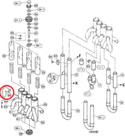Yamaha Euphonium 4th Valve Auxiliary Tube (3) EP321S