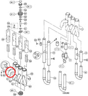 Yamaha Euphonium 4th Valve to S Tube Short Auxiliary Tube