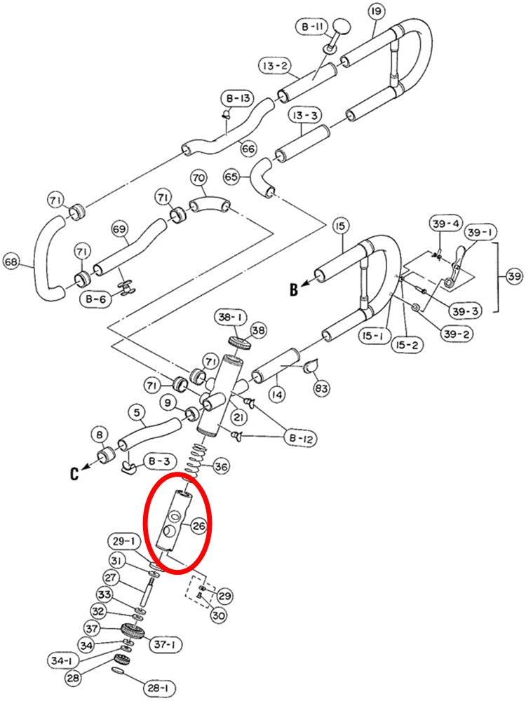 Yamaha Euphonium Piston Number 4 EP621(2)