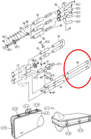 Yamaha Euphonium 3rd Valve Slide Assembly EP621 ZR366500