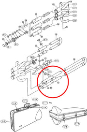 Yamaha Euphonium 3rd Valve Outside Slide Assembly EP621