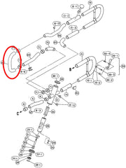 Yamaha Euphonium 4th Valve Auxiliary Slide No. 3 EP621