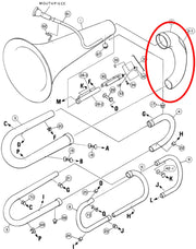 Yamaha Tuba Bow Assembly BB103(2)