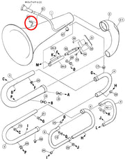 Yamaha Tuba Mouthpipe Brace YBB105