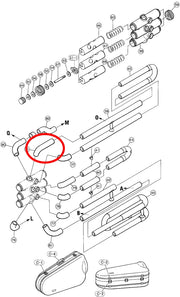 Yamaha Tuba Valve Auxiliary Tube 6 YBB105S