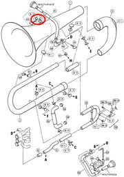 Yamaha Euphonium Mouthpipe Brace YBB201MS
