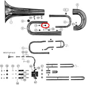 Yamaha Tuba Pull Ring 1 BB201, BB321