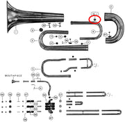 Yamaha Tuba Pull Ring 2 BB201, BB321