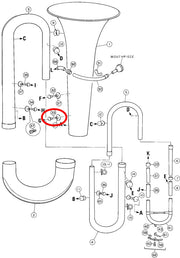 Yamaha Tuba Brace 8 Set BB201(2)
