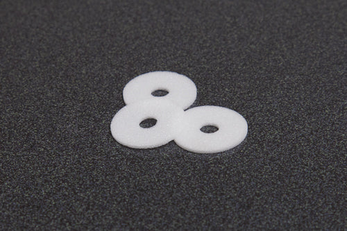 Yamaha Euphonium/Tuba/Sousaphone Valve Button Pad, Poly Foam (YBB/CB/EB/FB/SH) Set of 3