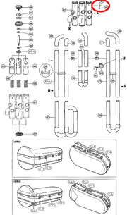 Yamaha Tuba Finger Hook BB201