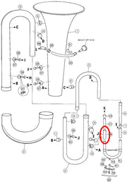Yamaha Tuba Tuning Outside Slide 2 BB201 W3998900