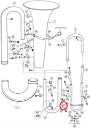 Yamaha Tuba Brace 12 BB321(2) W4012301